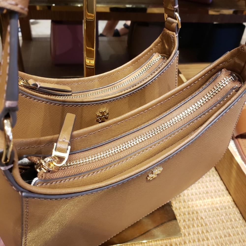 NWT!!! TORYBURCH EMERSON SHOULDER BAG (BROWN) - Picture 4 of 8